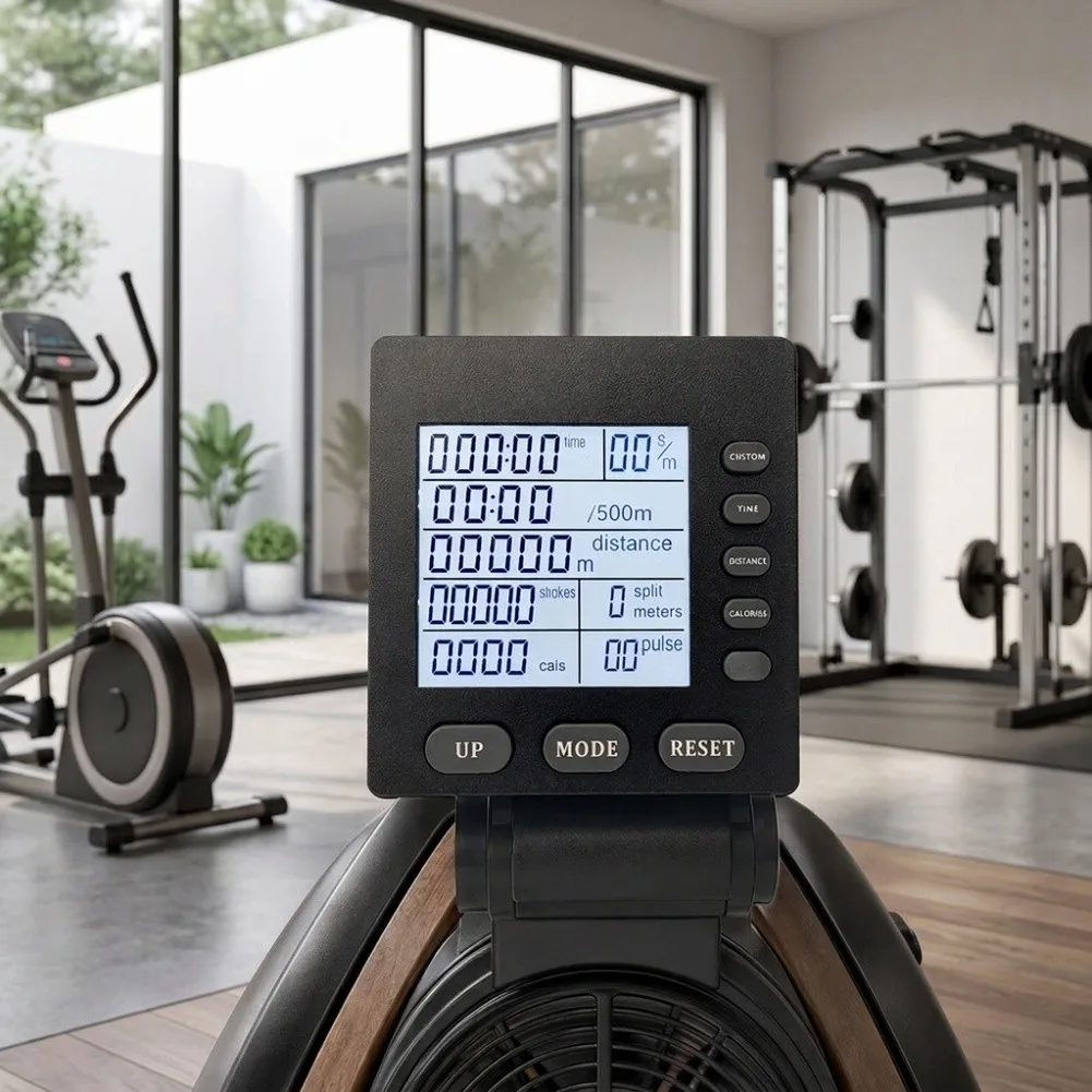 For Interactive App Training Rowing Machine Console Cardio Machine Monitor Training Apps Compatibility Tracks Calories Burned