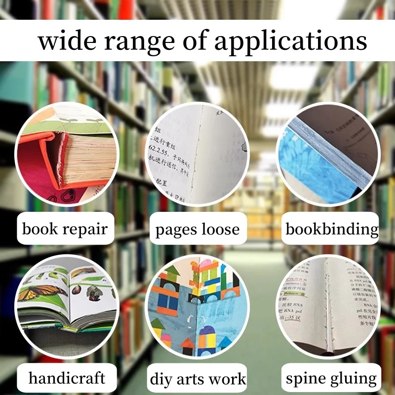 T3000 Book Glue para Library School, Notebook Student, Study Stick, Paper Painting, Clear Contact Glue, Adhesive DIY Tools, Handmade