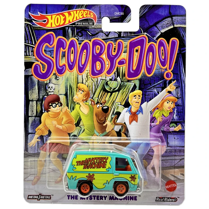 Hot Wheels 2022 Pop Culture Onward ScoobyDoo TV Batmobile Land Shark Guinevere Mystery Machine 1:64 Diecast Model Car Toy DMC55