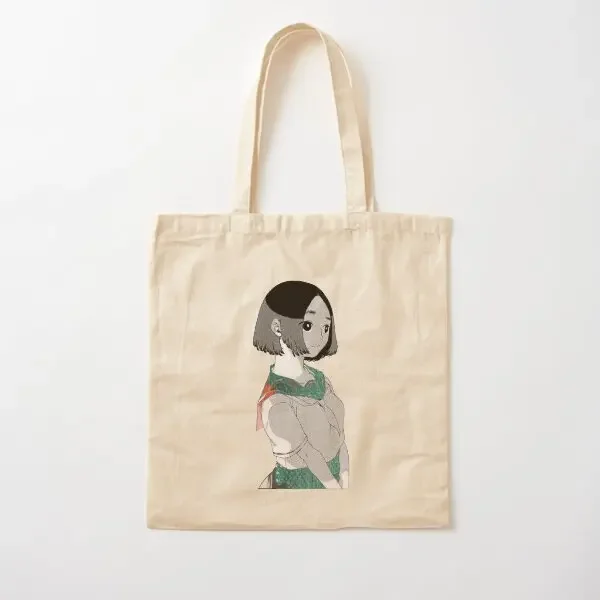 

Mori Blue Period Spilled Canvas Cotto Холщовая сумка Дизайнерская женская сумка с принтом Повседневная сумка унисекс Складная многоразовая сумка-шоппер