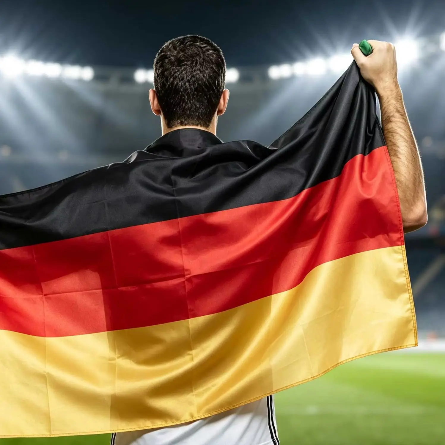 2x3fts 3x5fts 5x8fts Black Red Yellow De Deu German Banner Deutschland Germany German Nationa Flag