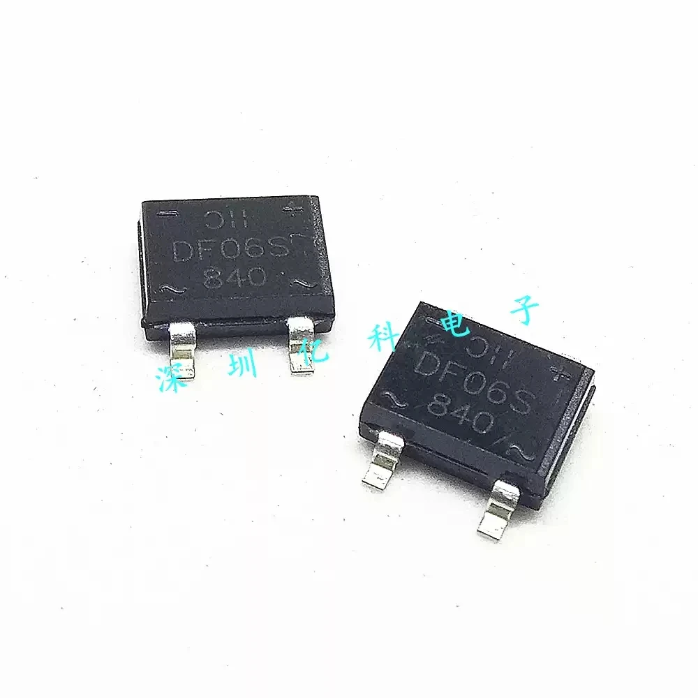 New DF06S SMD rectifier bridge/bridge stack 1A/600V single-phase SOP-4 pin power rectifier