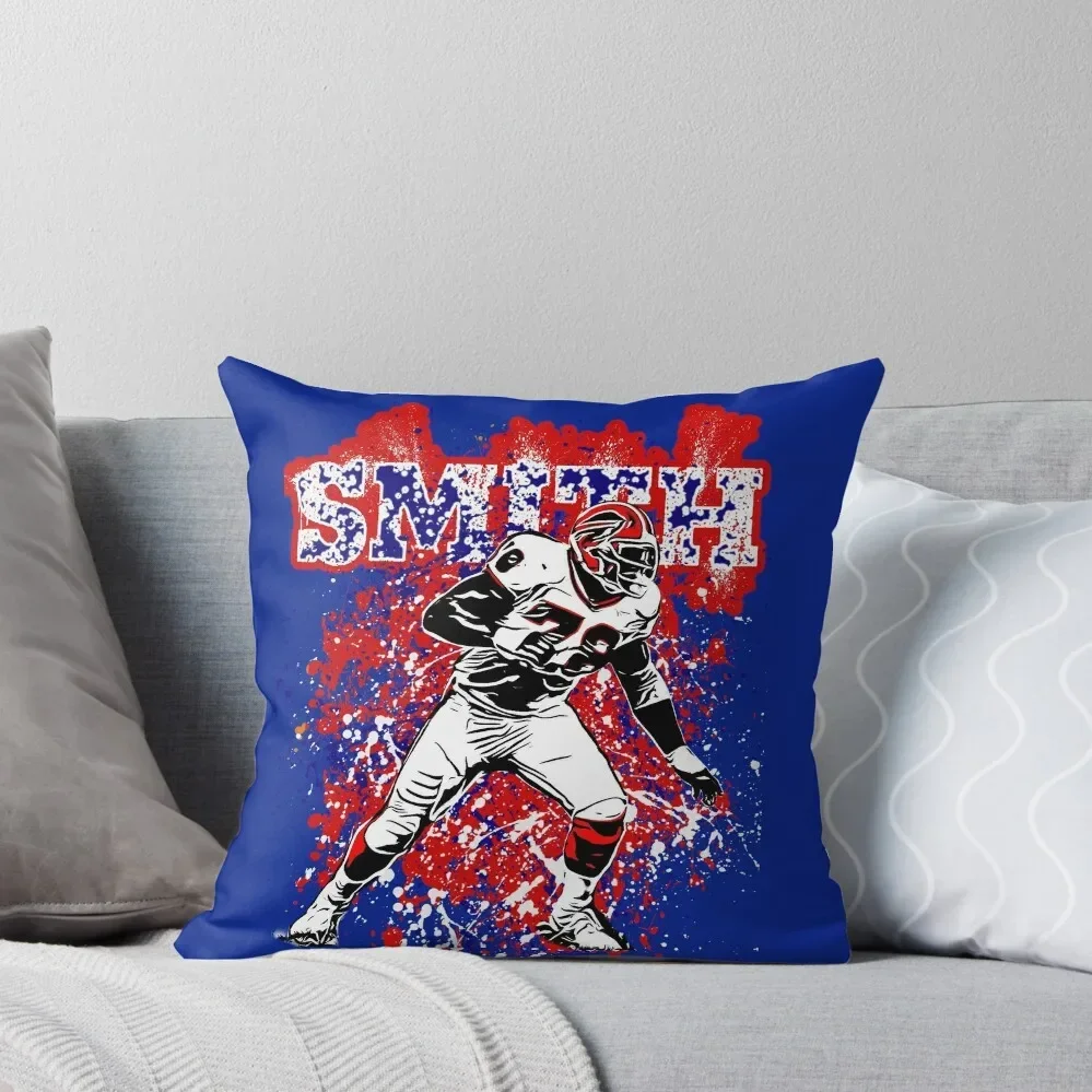 

Bruce smith Throw Pillow Couch Pillows Pillow Covers Decorative Marble Cushion Cover home decor items pillow