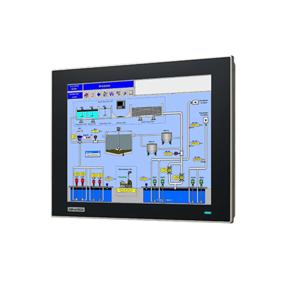 Advantech FPM-7121T 12.1 Inch Wide Operating Temperature Range Resistive Touch Control Industrial Touch Screen Monitor