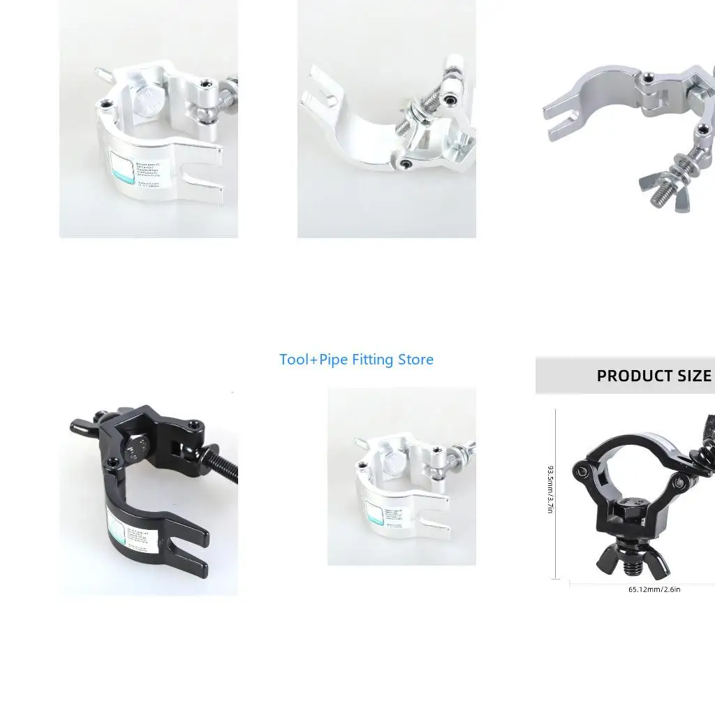 F92B Hanging Pipe Clamp Stage Light Clamp Hook for Moving Head Light Spotlights