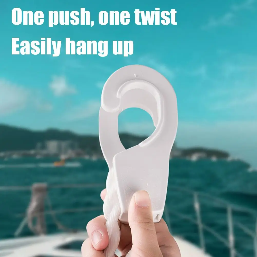 

Single Handed Hanger 25mm/32mm ABS Plastic Boat Clip Boat Quick Release Clip