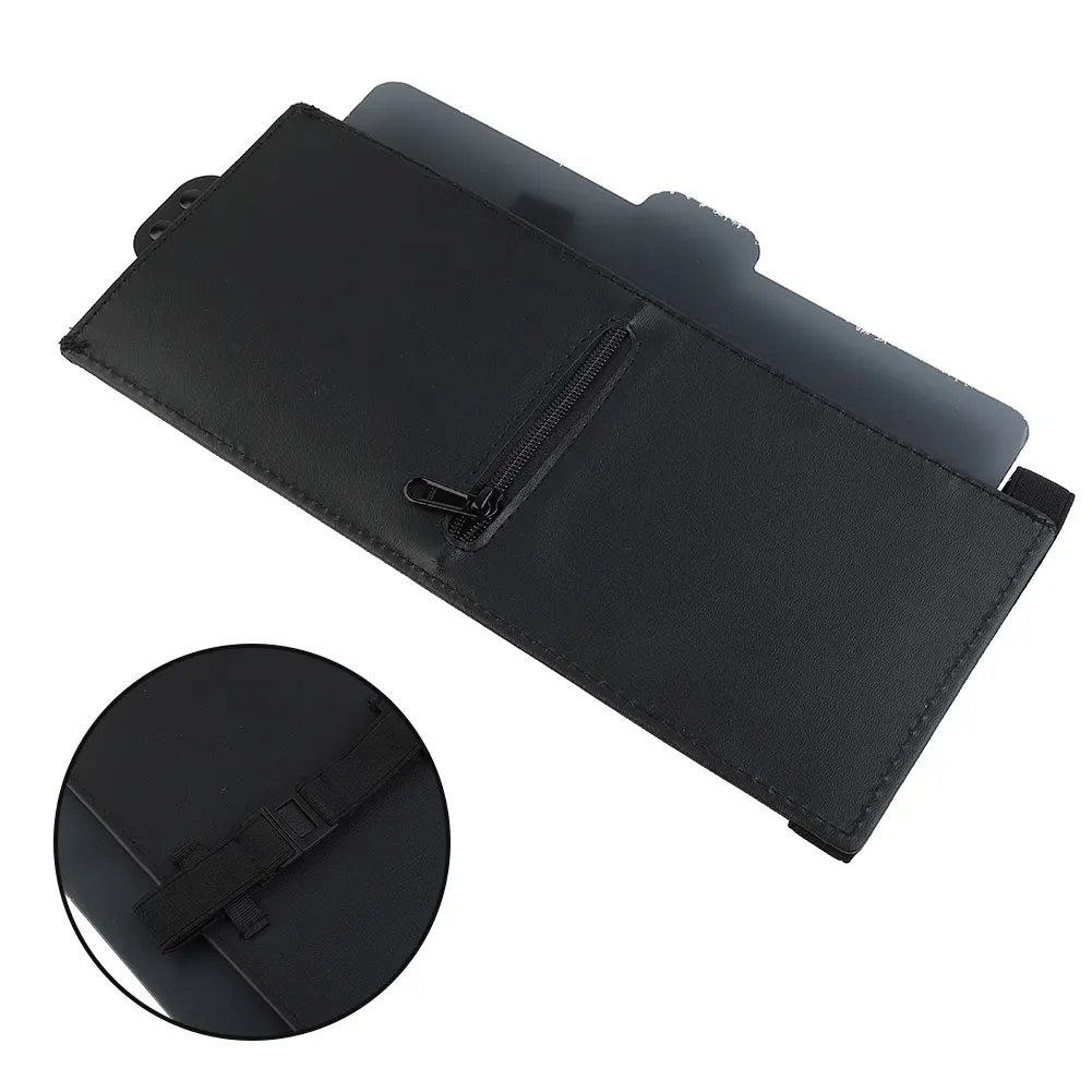 A polarized car sun visor extender designed to block sunlight glare effectively while driving; fits most vehicles comfortably