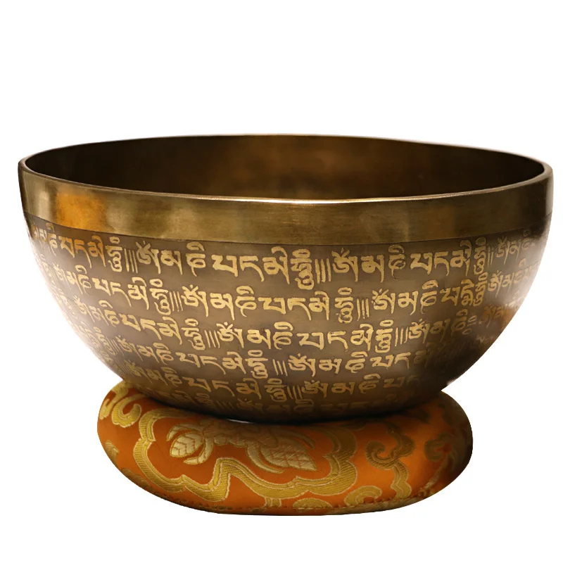 

Handmade Nepal Sutra Bowl is Suitable for Yoga Ear Picking and Meditation Multi-purpose Ornaments