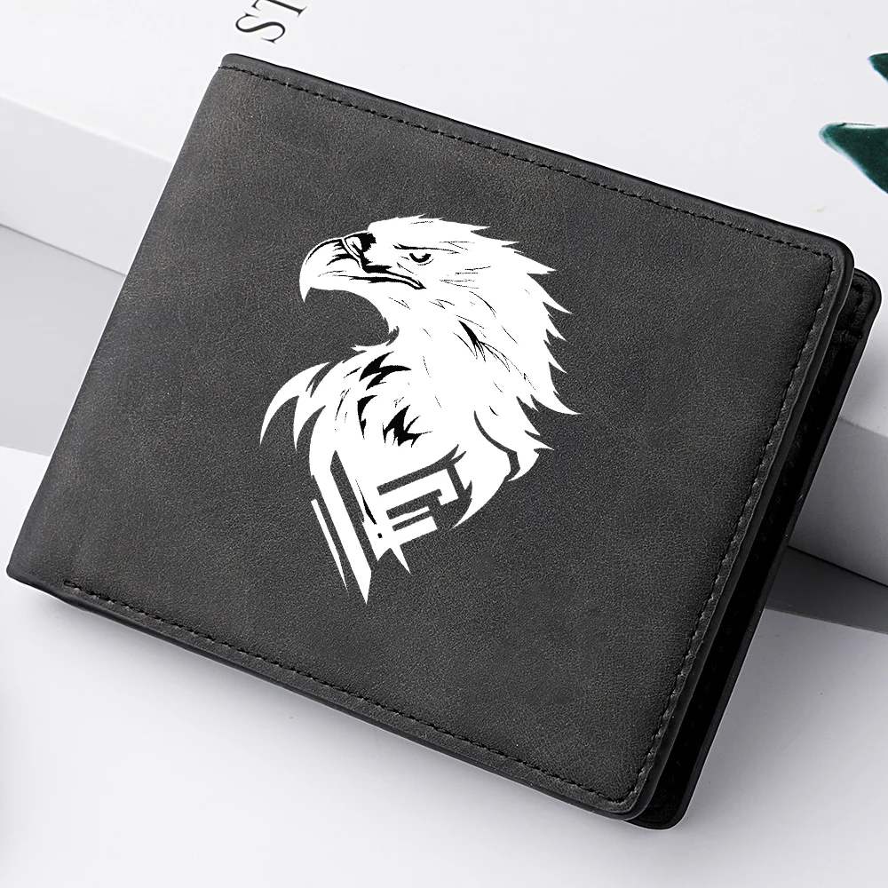Mini-Geldbörse für Herren, modisches Design, Adlermuster, lässig, multifunktional, ultradünn, US-Dollar-Geldbörse