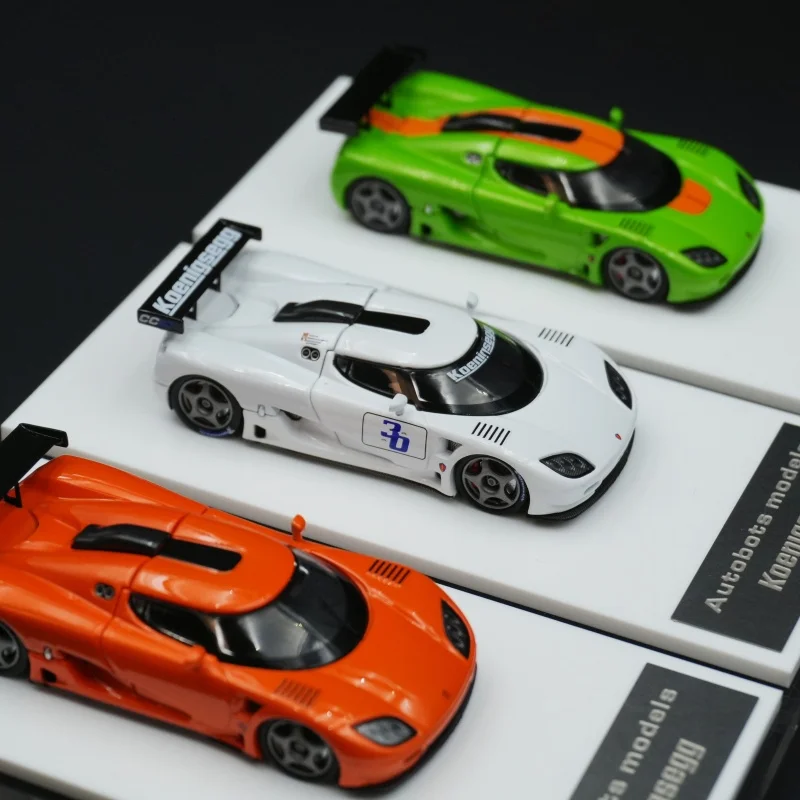 Autobots em estoque 1:64 ccgt hypercar capô que pode ser aberto diecast diorama modelo de carro coleção brinquedos