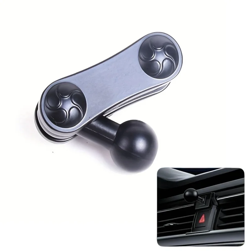 Pea Pod Car Phone Holder With Extended Rod Car Phone Holder Mount Adjustable 17mm Universal Ball Head Adapter Car Accessories