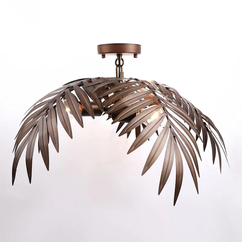 

Vintage loft coconut tree lights LED E27/E26 ceiling lamp for living room bedroom restuarant cafe hotel decoration Ceiling light