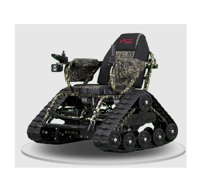 Best Electric Track Wheelchair Heavy Duty Electric Chair for All Surfaces with Good Stability and Control