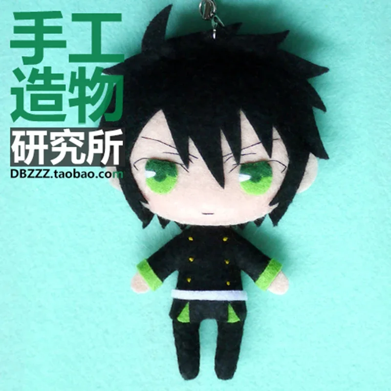 Anime Guren Ichinose Krul Tepes  Cosplay Prop DIY Handmade Prop Hanging Plush Hanging Keychain Prop Material Birthday Gift