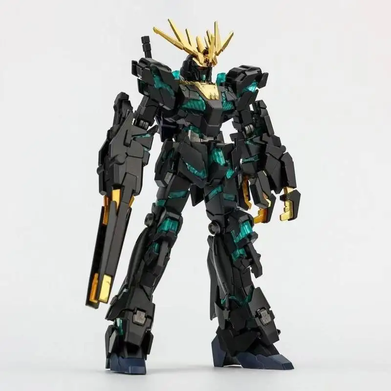 Hg 1/144 Eenhoorn Rouw Banshee Assemblagemodel Kit Actiefiguren Desktop Decoratie Pop Kinderpuzzel Speelgoed Collectible