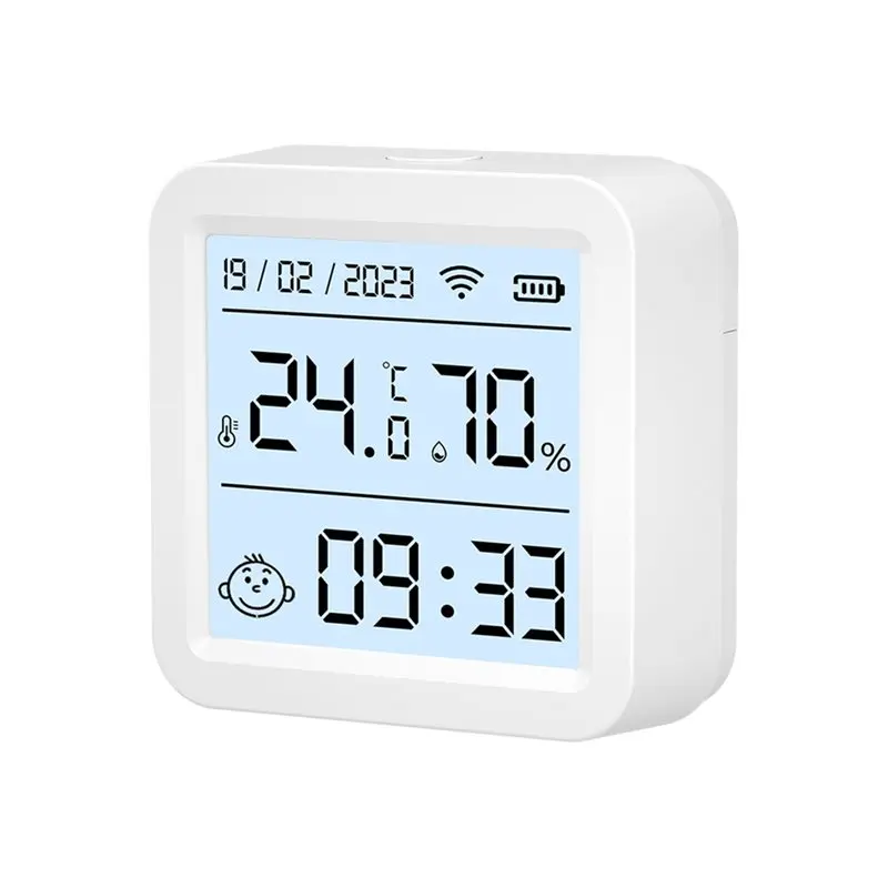 

M11K-USB Powered Backlit Display Tuya Smart Wifi Temperature& Humidity Sensor For Smart Life App Smart Air Thermostat Linkage
