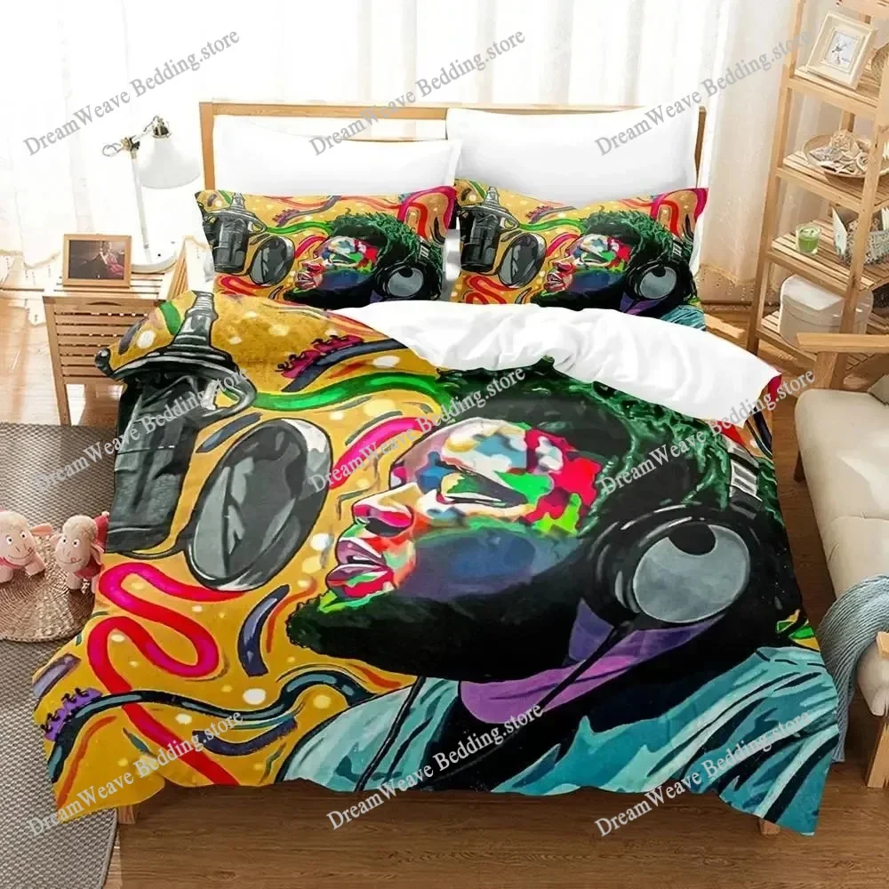 

Anime Rod Wave Bedding Set Bedspread Single Double Queen King Size Bed Cover for Adults Boys Duvet Cover Bed Set Quilt Cover