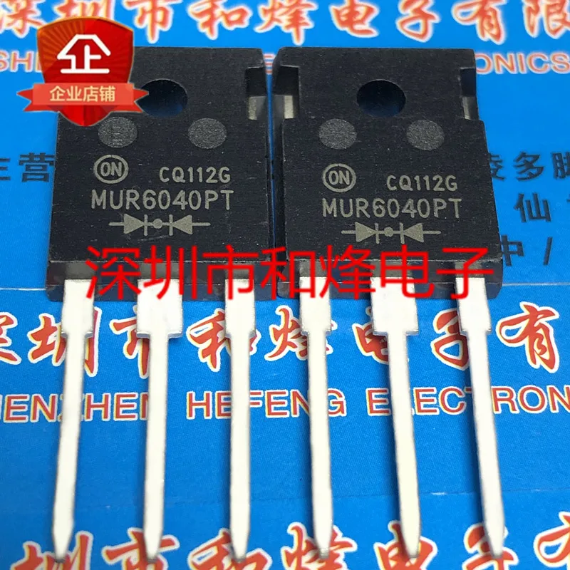 5PCS-10PCSMUR6040PT TO-247 400V 60A Original Best Quality 100% Test  In Stock