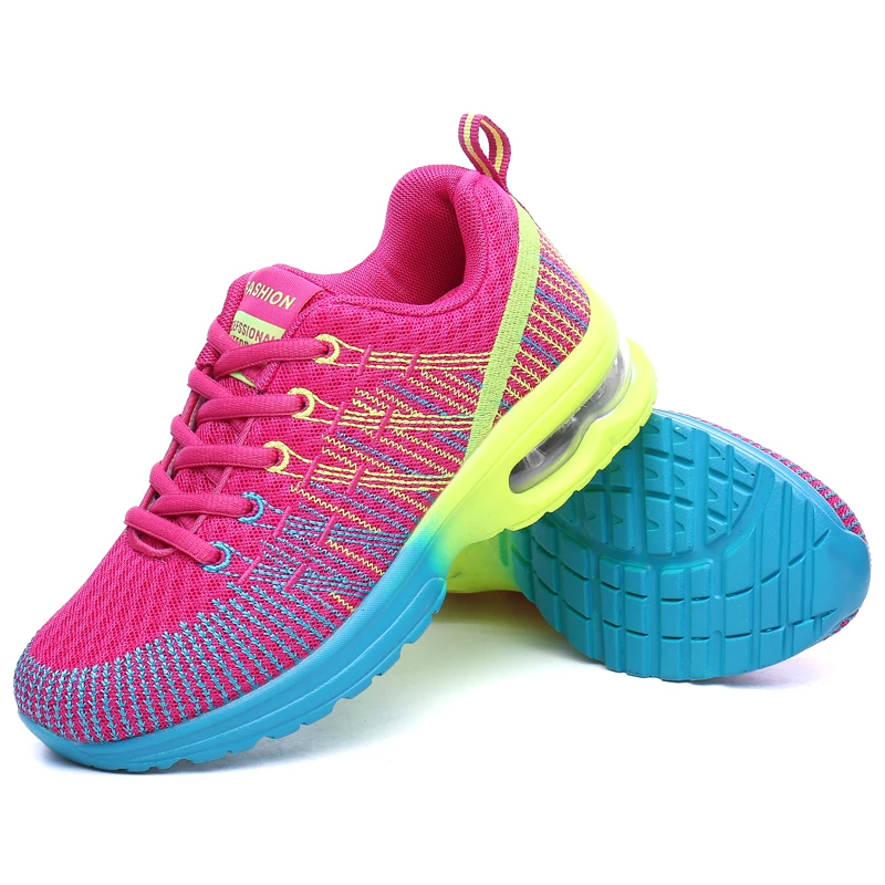 Running Shoes for Women Outdoor Breathable Fashion Womens Jogging Shoes Fitness Sneakers Colorful Cushion Sneaker Female 35-42