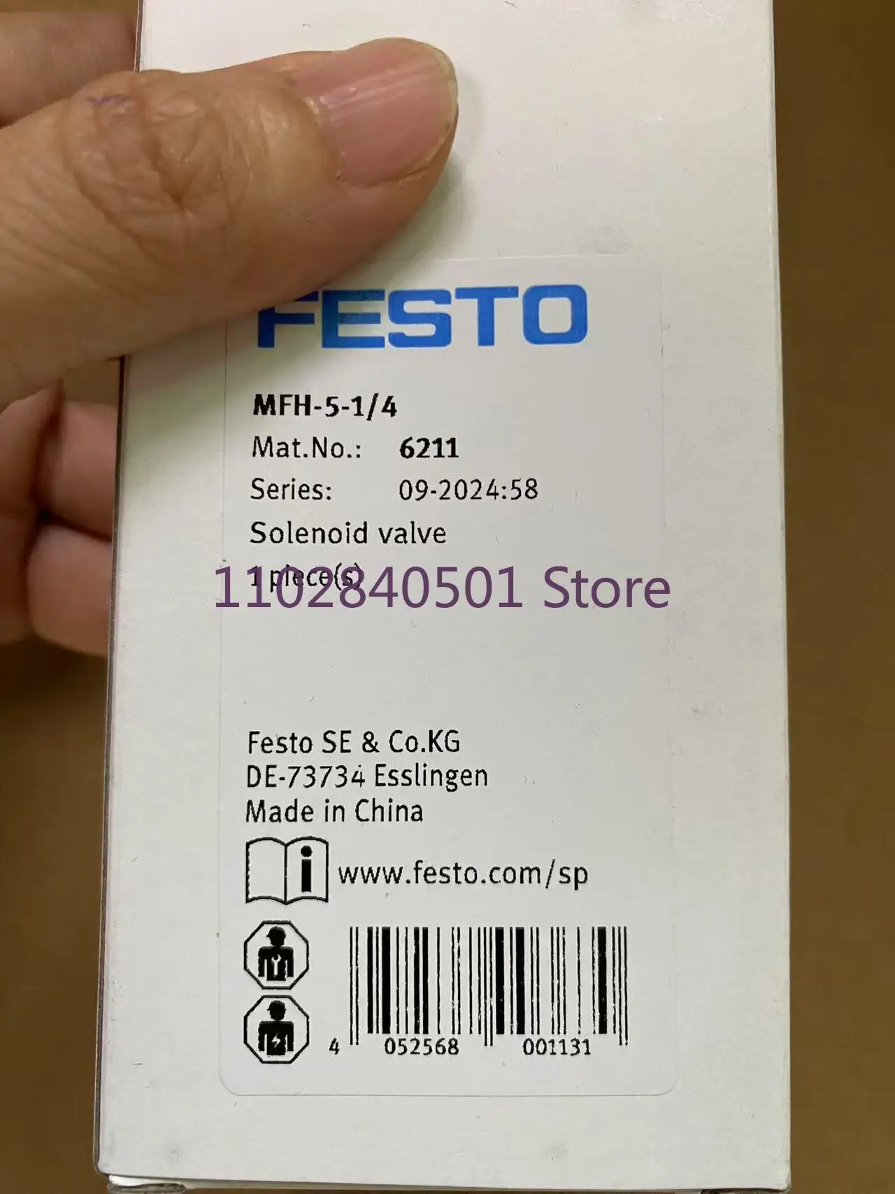 Two position five way solenoid valve MFH-5-1/4-B MFH-5-1/8-B 15901/19758 MFH-5-1/8 9982 MFH-3-1/4 6211 MLH-5-1/8-B 533137