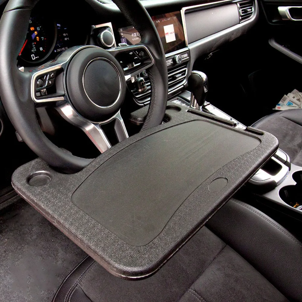 Portable Car Laptop Computer Desk Mount Stand Eat Work Car Steering Wheel Dining Table BracketDrink Food Coffee Tray Board