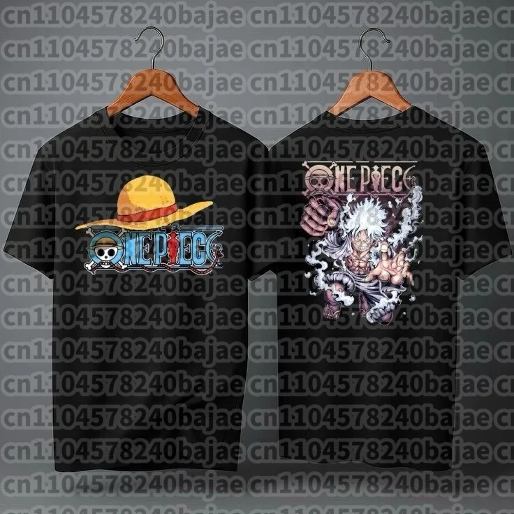 One Piece Japanisches Anime Bedrucktes Herren-T-Shirt Roronoa Zoro Jungen Kinder Harajuku Kurzarm Kinder Luffy T-Shirt Kleidung
