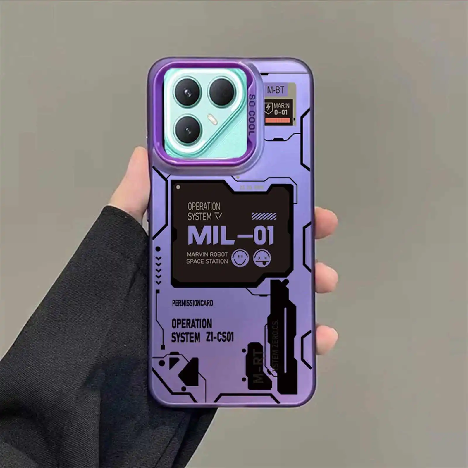 غلاف الهاتف لـ Tecno Pova 7 4G 5G Pova 7 Neo 7 Pro Tecno Pova Slim 5G غطاء فاخر معدني غطاء غير لامع E02 #4