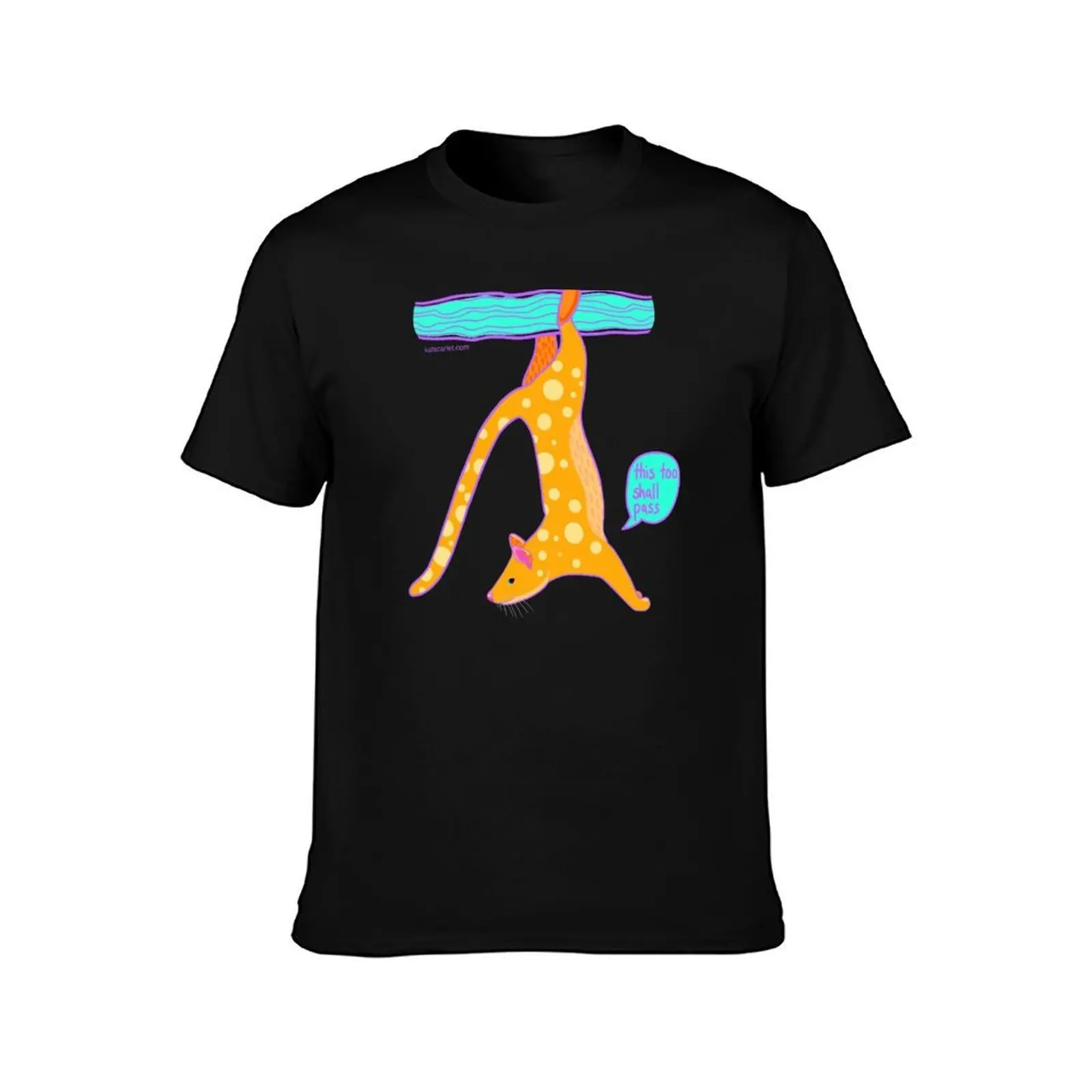 This too shall pass T-Shirt Summer Casual Cotton Tee Oversized Streetwear Tops Vintage Graphic Print Loose Fit Short Sleeve