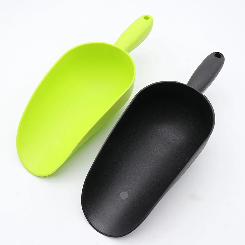 1 PC Garden Shovel Spoon Thick Plastic Shovel to Remove Fallen Leaves And Soil Multiple Uses Hand Tool