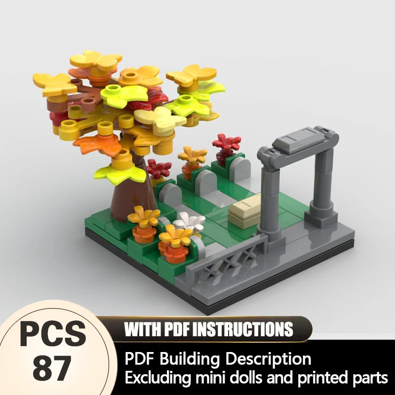 Creators Animal Series Model MOC Building Bricks Memorial Gardens Modular Technology Gifts Holiday Assemble Children Toys Suit