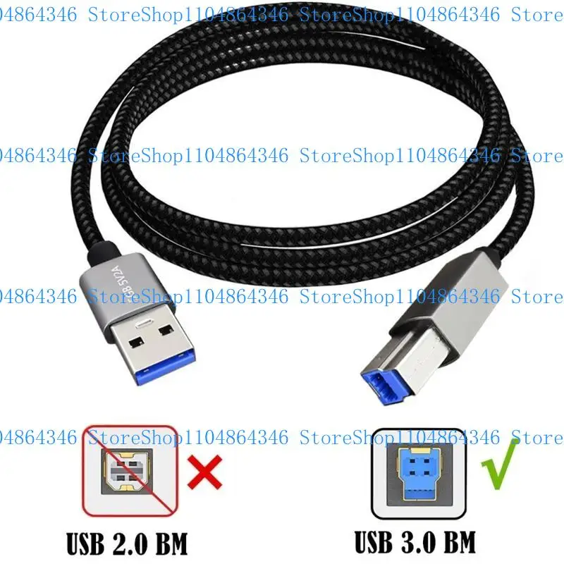 5ASD мягкий мозг USB3.0 Кабель принтера 5 Гбит / с быстро