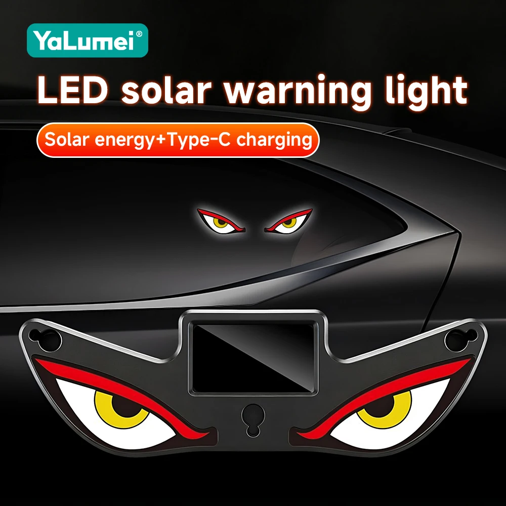 

For Toyota RAV4 C-HR Corolla Camry Prado Fortuner Yaris Hilux Raize Corolla Cross Highlander Sienna Harrier Car Evil Eye Light