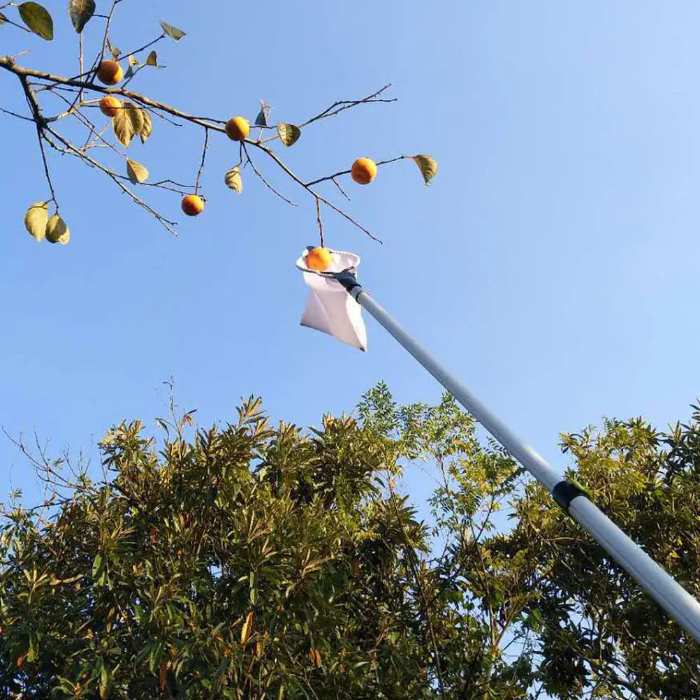 

Корзина для сбора фруктов с высоких веток, съемный садовый инструмент для быстрого и безопасного сбора различных фруктов без лестницы, портативный