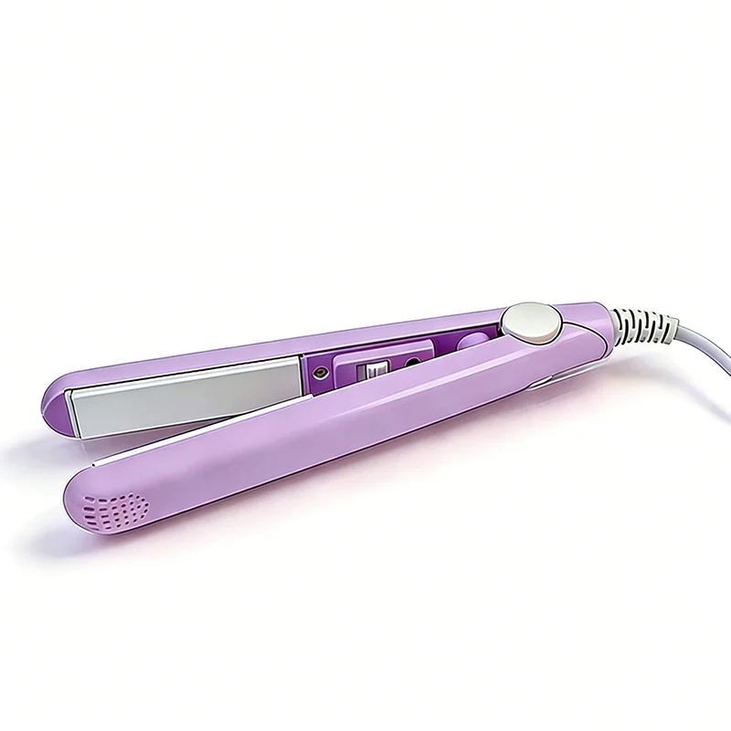 Neue Curling Eisen Mini Haarglätter Eisen Keramik Glättung Styling Werkzeuge Haar Curler Flache Eisen Bart Haarglätter