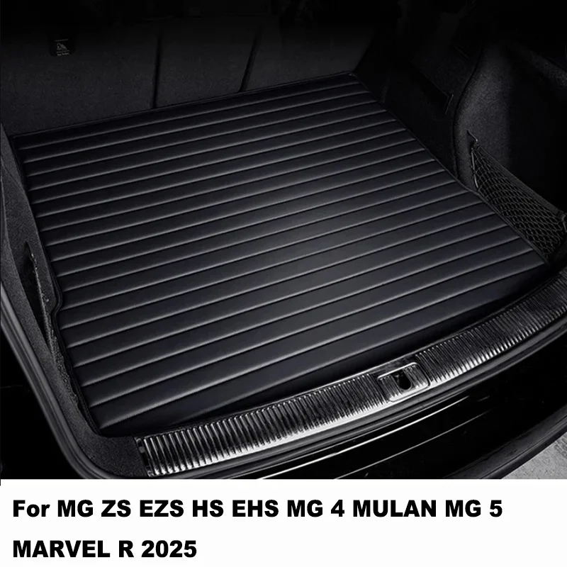 Stripe Custom Style Car Trunk Mats for MG ZS EZS HS EHS MG 4 MULAN MG 5 MARVEL R 2025 Car Accessories