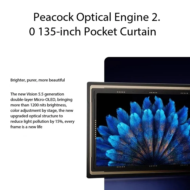 RayNeo Air 3S AR Glasses 135 inch Screen Display 3D HD Private Cinema Pocket TV for Mobile Phone Computer Game Machine