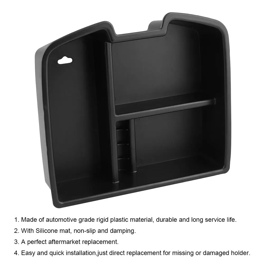 Center Console Storage Organizer Tray For Chevy Silverado Avalanche Yukon 07-14