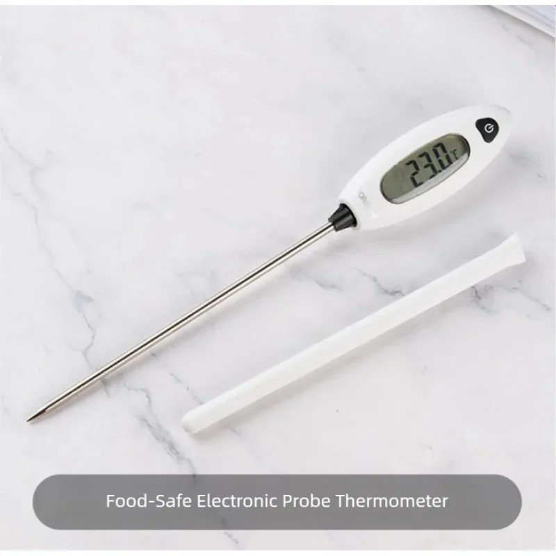 

Электронный пищевой термометр-зонд для выпечки на кухне, холодильника, морозильной камеры, температуры молока и масла, 1 шт.