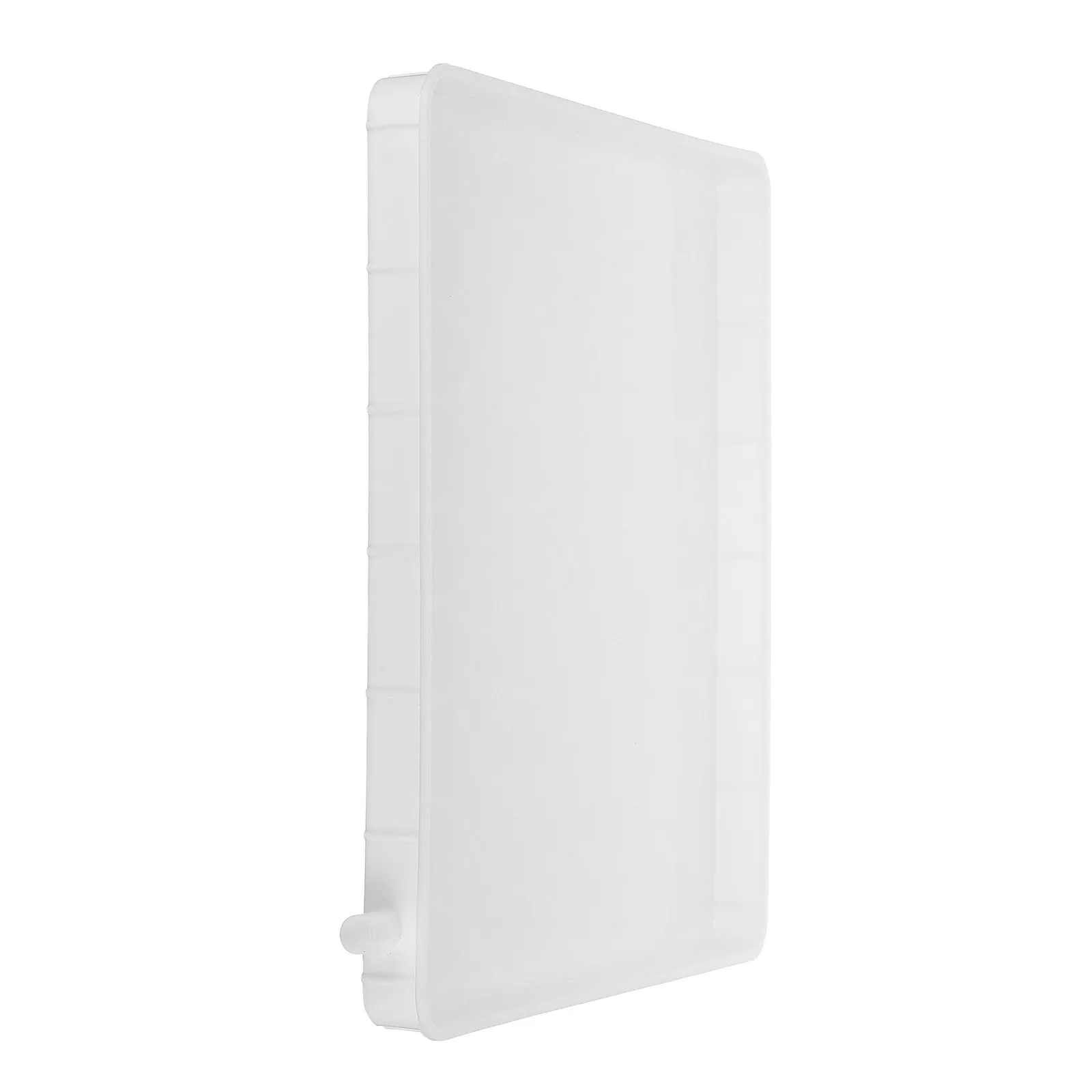

Air Conditioner Water Tray Square Plastic Drip Pan with Built-in Side Drain 15.75 Inch Corrosion Resistant Universal Ac Drain