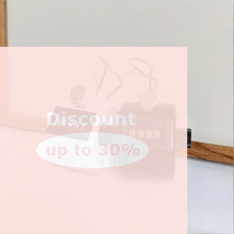 [1Pcs Handheld 4 Digital Tally Counter Mechanical Manual Palm Clicker Number Count For Inventory Counting Sports Scoring]