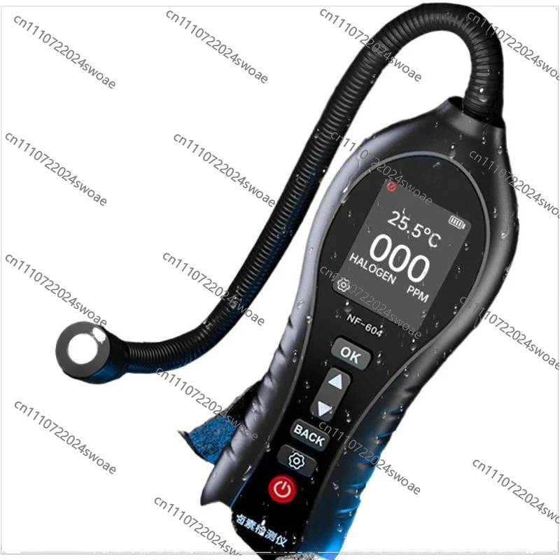 For Air Conditioner Fluorine Leak Detector Automotive Refrigerant Refrigerant Snow Leak Detector Freon Halogen Leak Detector