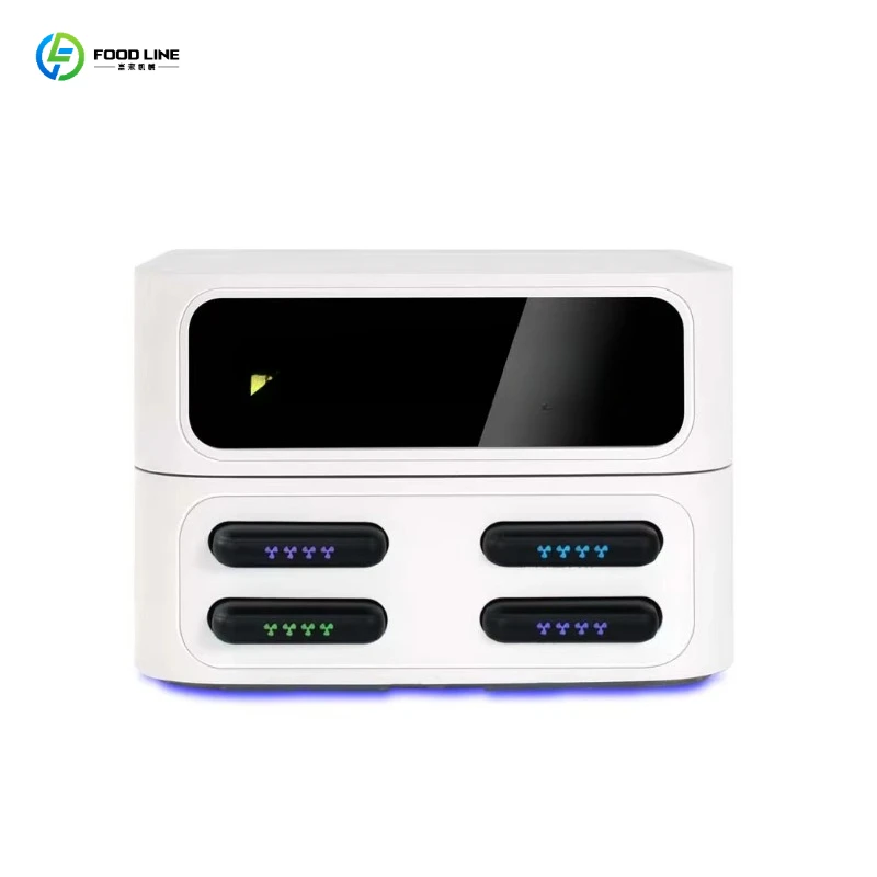 8-Slot 8000mAh Quick Charge Shared Power Bank Rental Station Commercial Public Phone Charging Kiosk with QR Code Payment