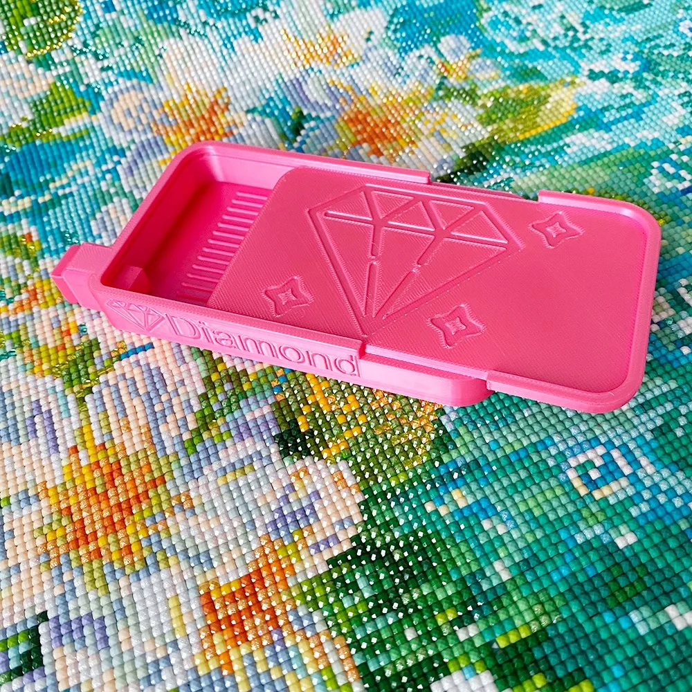 11 Farben Multifunktionale Diamantmalerei-Aufbewahrungsbox, Diamantkunst-Werkzeugzubehör, Geschenk für Diamantmalerei-Liebhaber – Detail 15