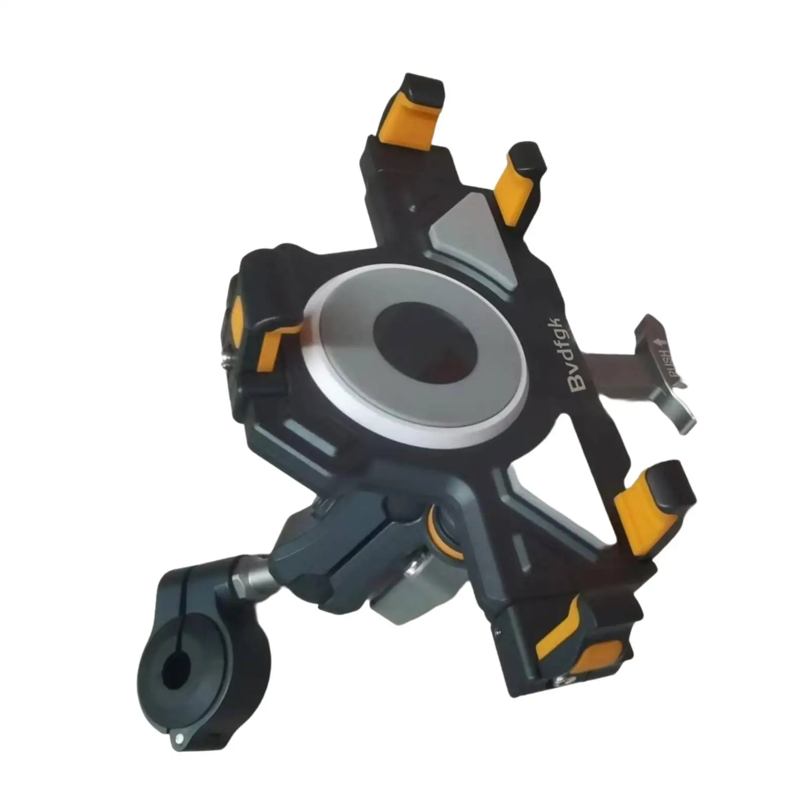 

Держатель для телефона на мотоцикл/велосипед с механической блокировкой, крепление на руль для скутеров и велосипедов