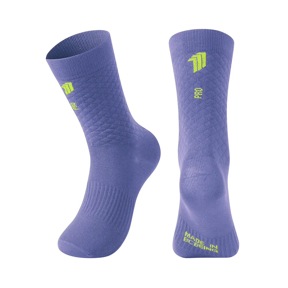 BCBE-ING Radsocken, atmungsaktiv, professionelle Sportsocken für Herren und Damen, bequeme, hochelastische, rutschfeste Outdoor-Fahrradsocken