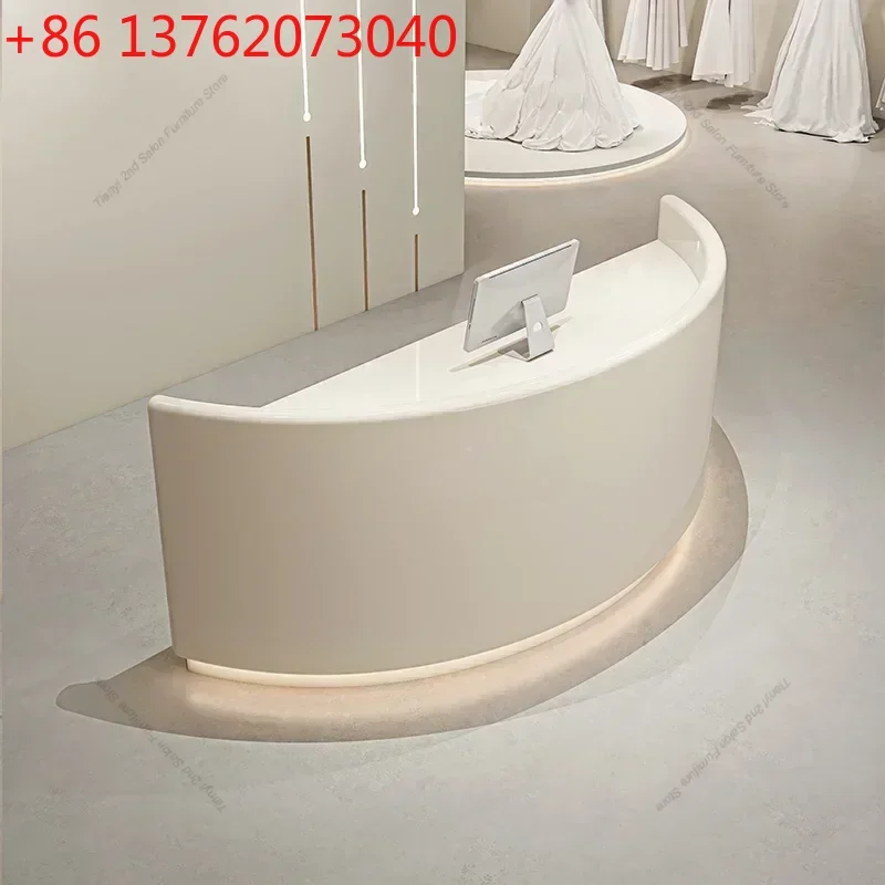 

Italian Style Originality Reception Desks Beauty Salon Nail Salon Reception Desks Clothing Store Office Furniture Receptie