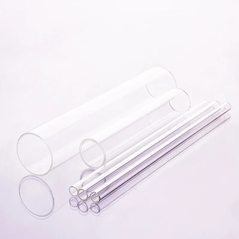 5pcs High borosilicate glass tube, O.D. 12mm, Thk. 1.5mm/2.5mm, L. 50mm/200mm/250mm/300mm, High temperature resistant glass tube