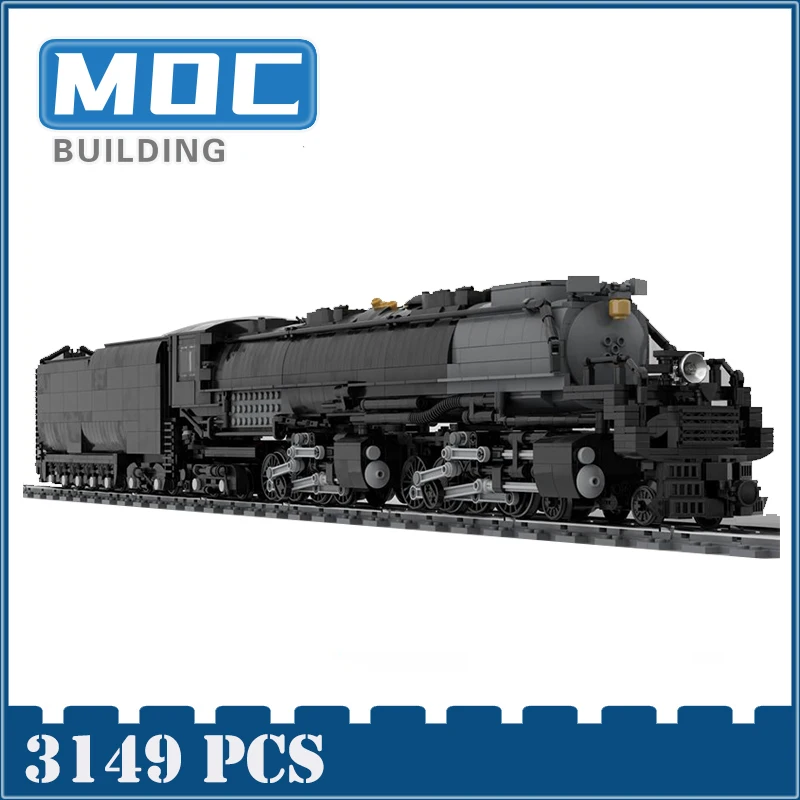 

Building City Train 4014 Big Boy Version 2.0 High-tech Motor Remote Control Locomotives Train Building Block Bricks Toys