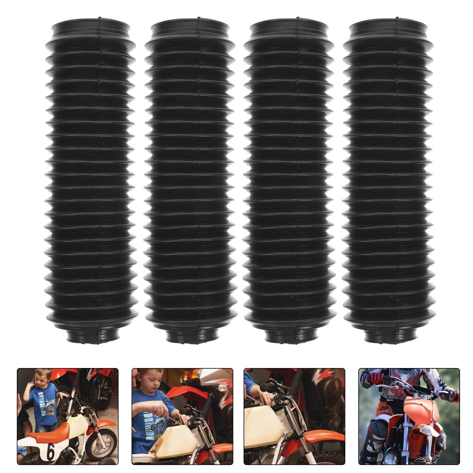 4 Pcs Dirt Bike Fork Saver Motorcycle Shock Absorber Motorcycles Front Protector Man