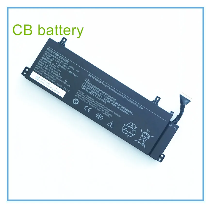 

Laptop Battery G16B01W 15.2V/3620mAh 55.02wh For G 16.1 Inch Gaming Laptop